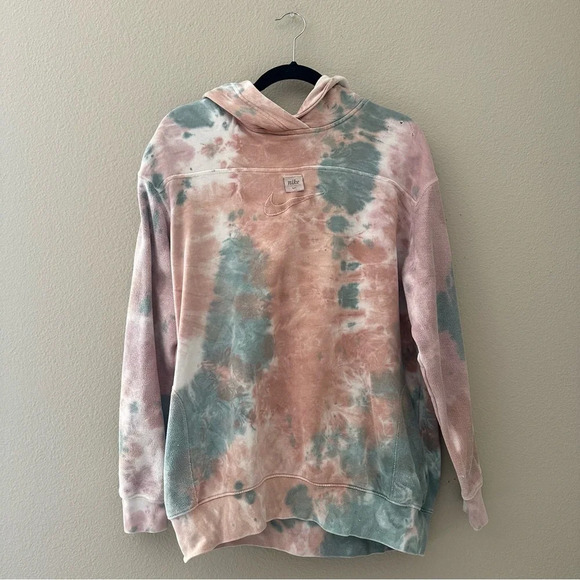 NIKE Tie Dye Hoodie Size Small - Picture 1 of 9